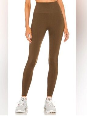 NWT Set Active X REVOLVE ribbed Legging in Brush brown small